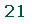 Text Box: 21