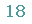 Text Box: 18