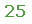 Text Box: 25