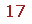 Text Box: 17